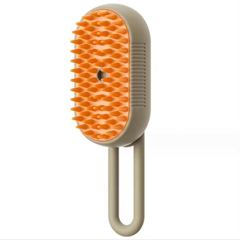 Electric Pet Spray Comb for Cats and Dogs - One-Key Spray Hair Removal and Massage Brush